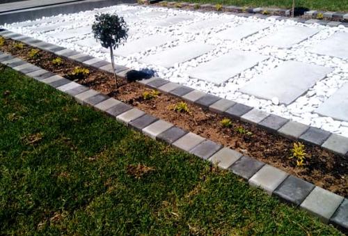 Grass and Flower Planting